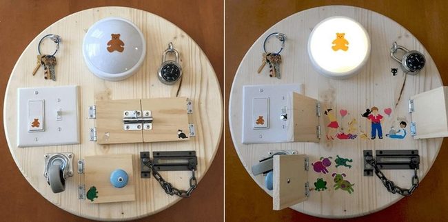 Wooden Doors Hide Adorable Creatures
