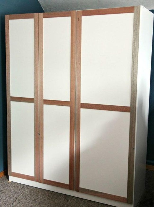 Shadow Play On Pale Wood