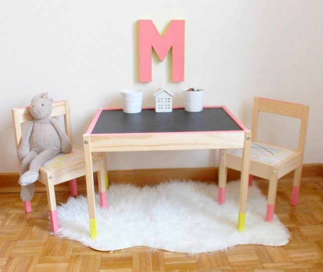 Pink And Yellow Kids Corner