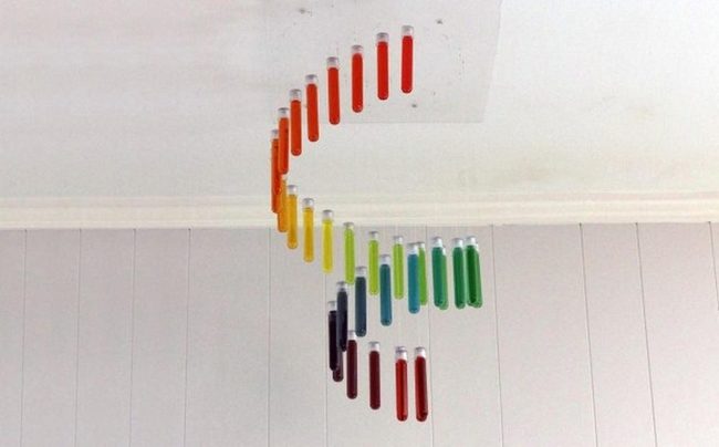 Spiral Glass Tubes Red To Green