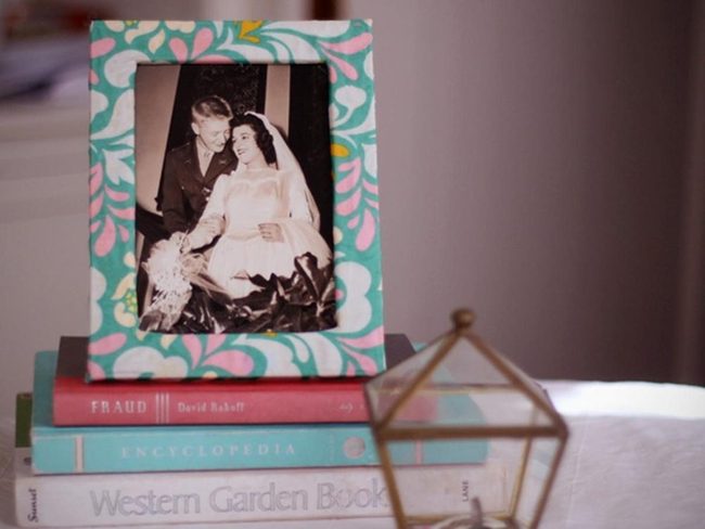 Black And White Memory In Blooming Frame