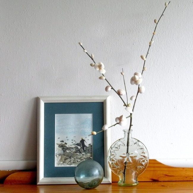 Tall Flowering Branches Summer Statement