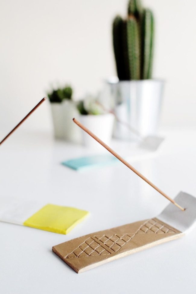 Pastel Clay Incense Minimalism