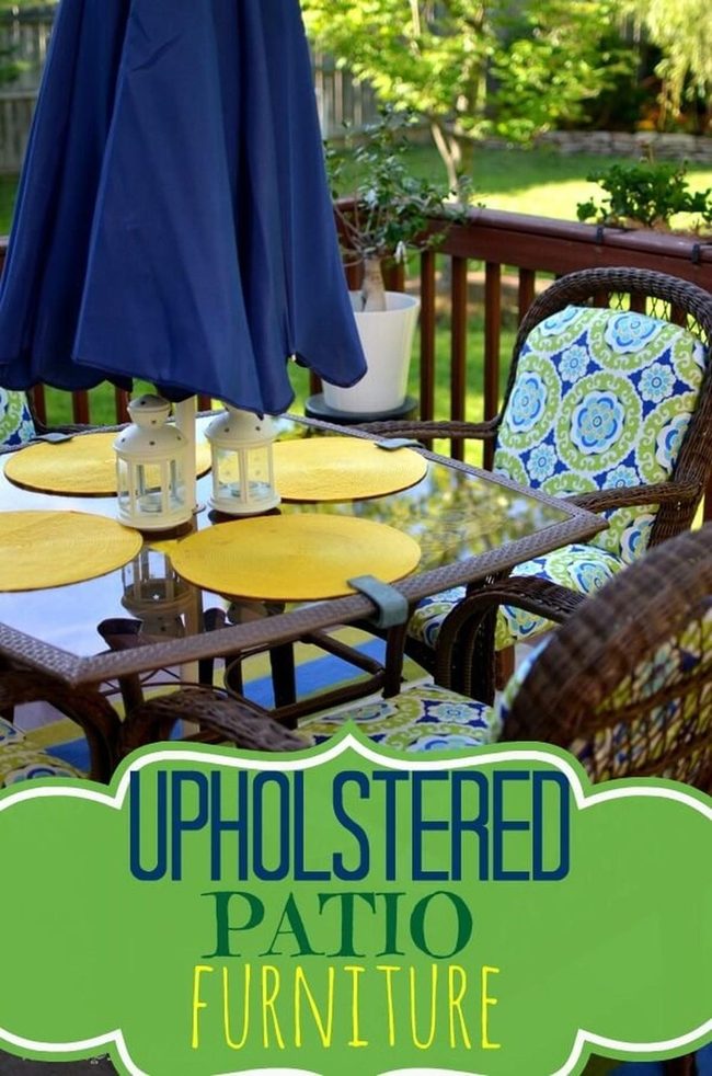 Fresh Fabric Patio Revival