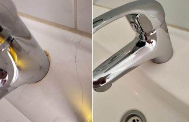 Baking Soda Paste Sink Cleaner