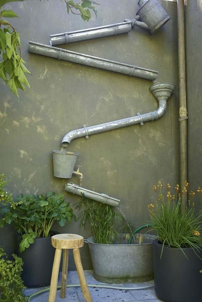 Cascading Household Water Feature