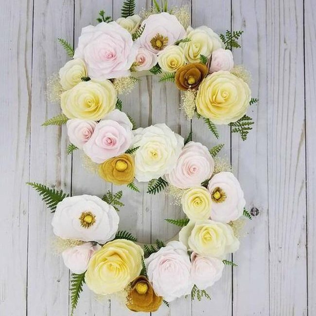 Tall Handmade Floral Statement