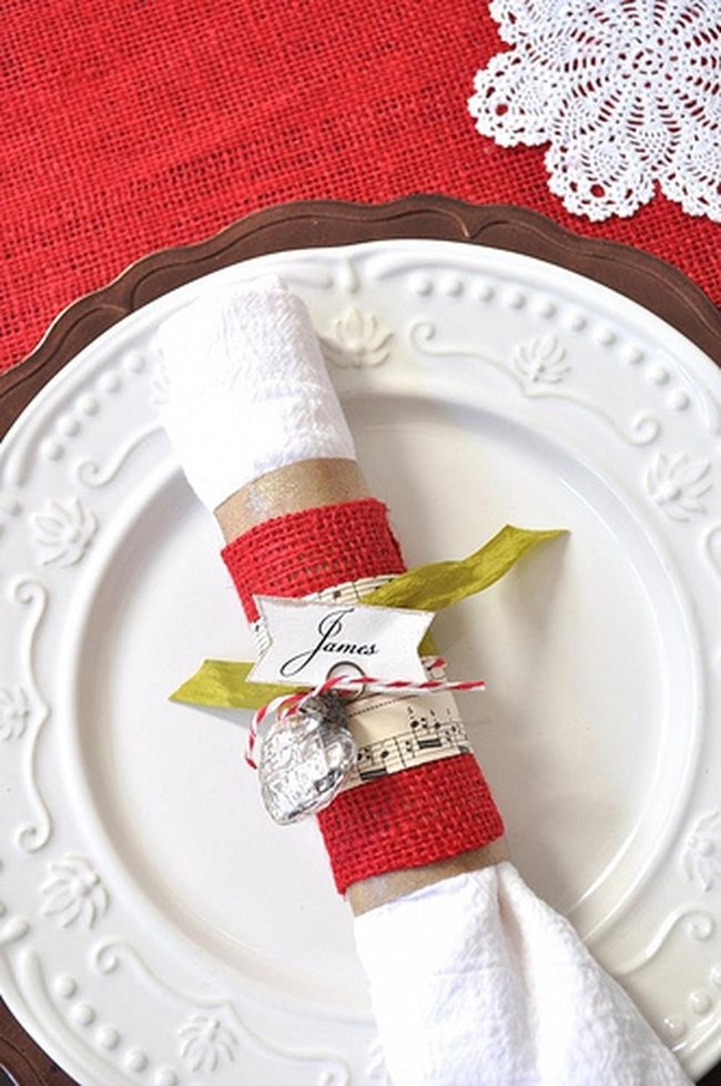 Red And Silver Romance Table