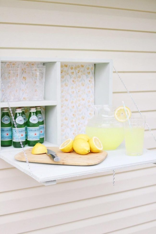 Outdoor Murphy Bar Storage Solution