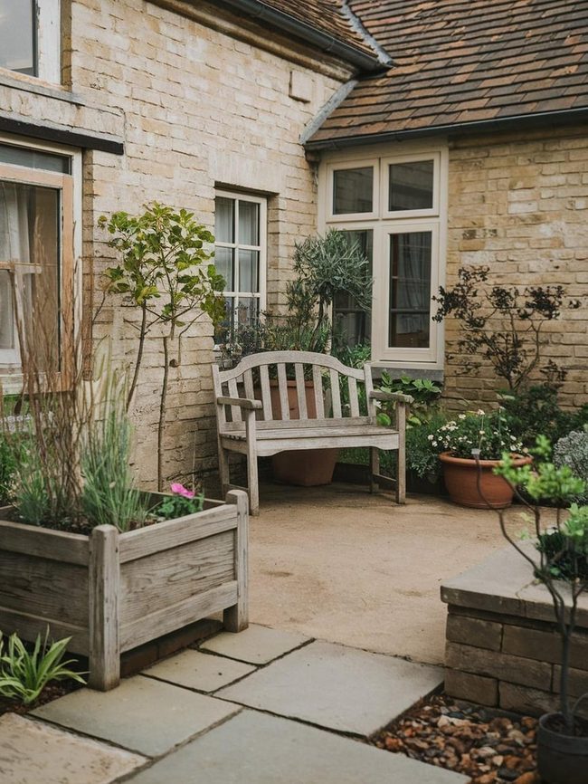 Reclaimed Wood Bench Hidden Systems