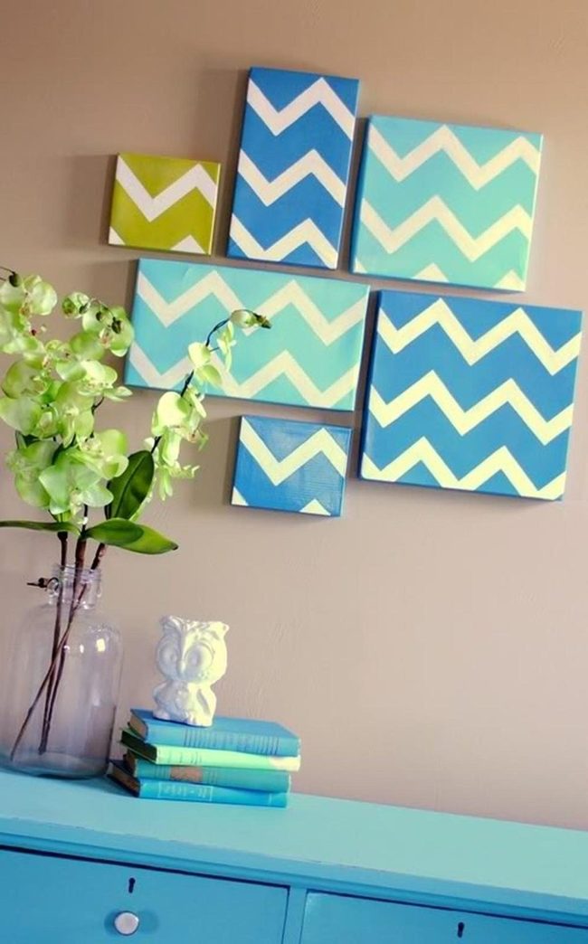 Blue Furniture Meets Geometric Energy