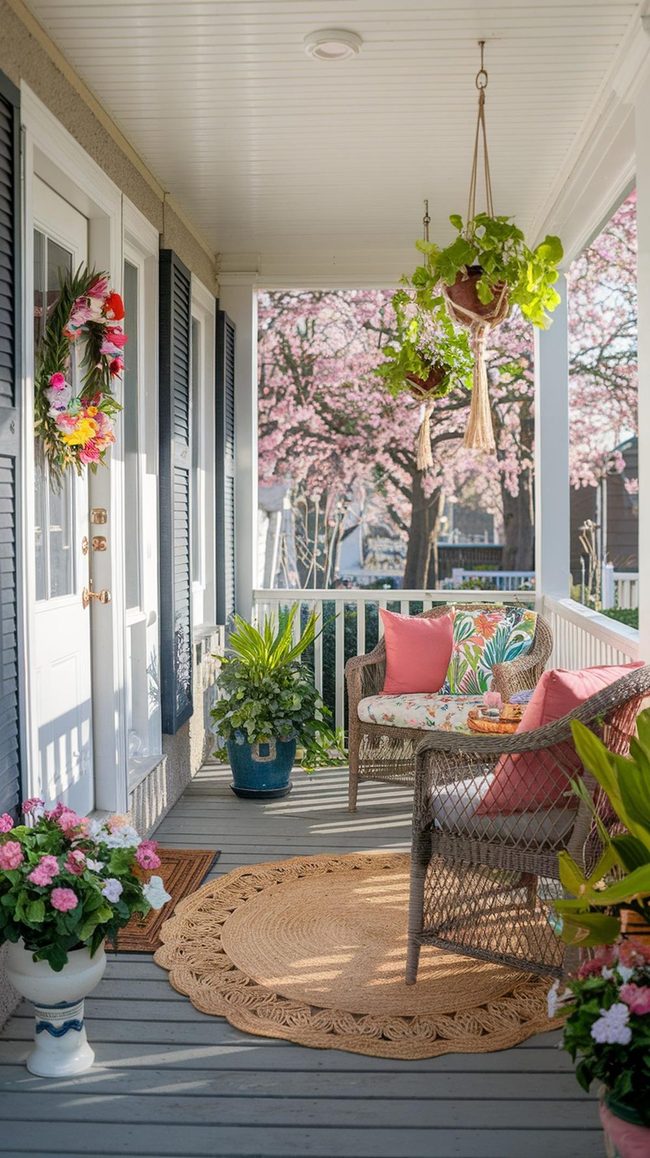 Colorful Cushions Transform Backyard Living Spaces
