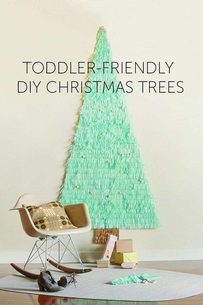 Colorful Tissue Paper Tree