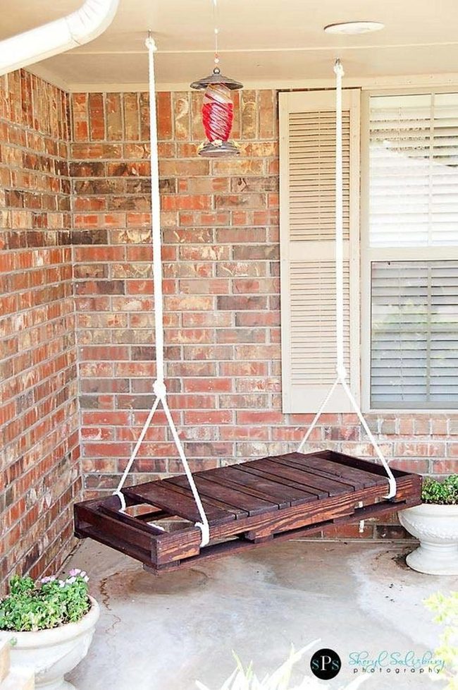 Pallet Swing Simple Backyard Bliss