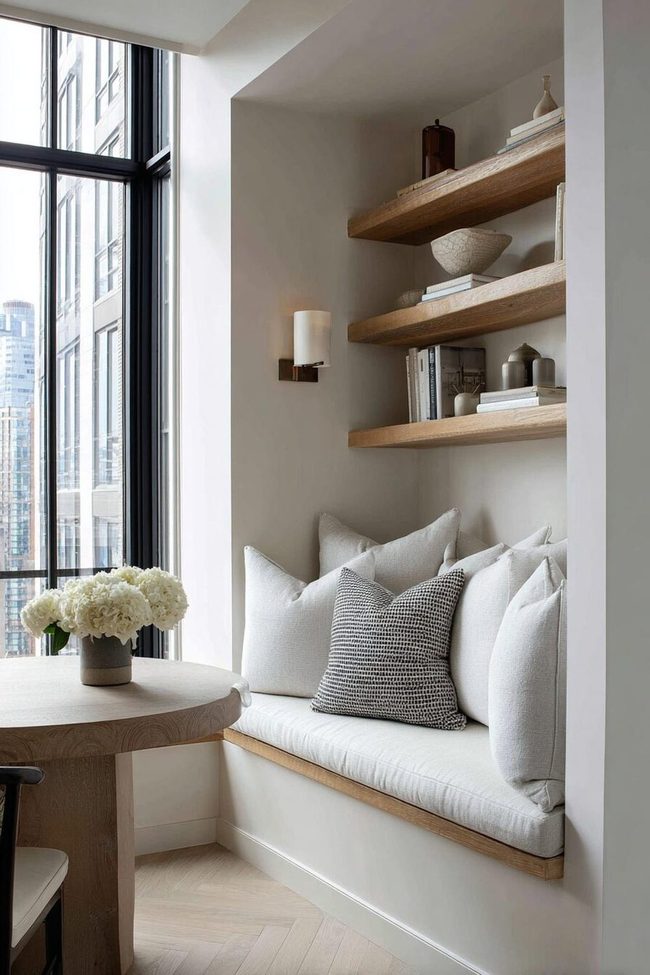 Wall-Folding Dining Bench Solution