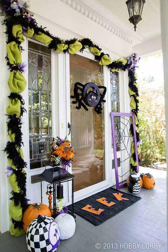 Giant Spider Web Entrance