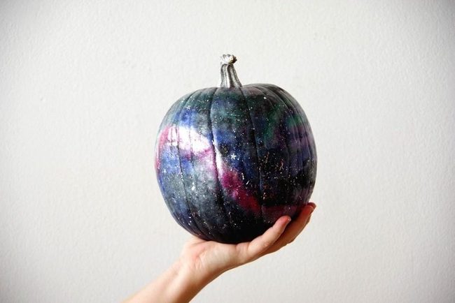Galaxy Pumpkin Pink Streaks