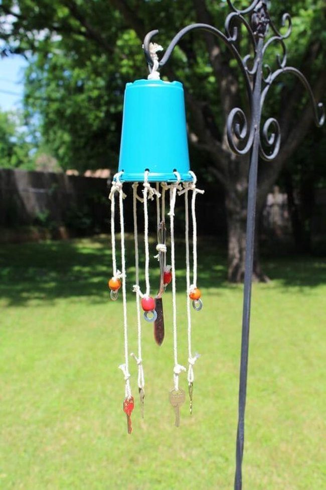 Colorful Pots And Chiming Keys