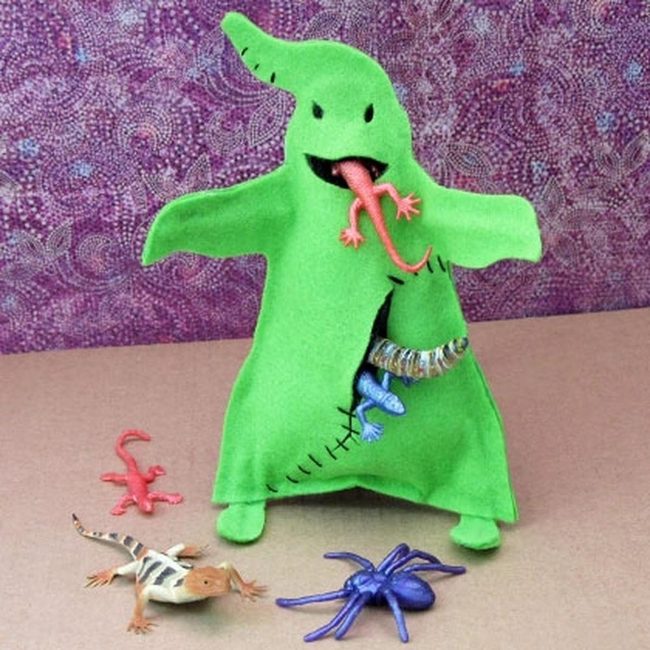 Felt Creatures In Whimsical Stitched Worlds