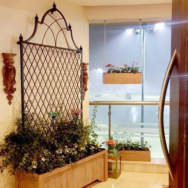 Metal Trellis Green Living Walls
