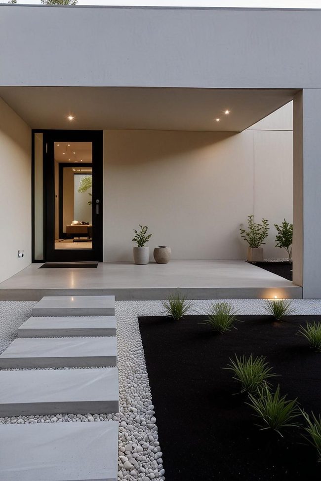 Suspended Concrete Pathway Over Water