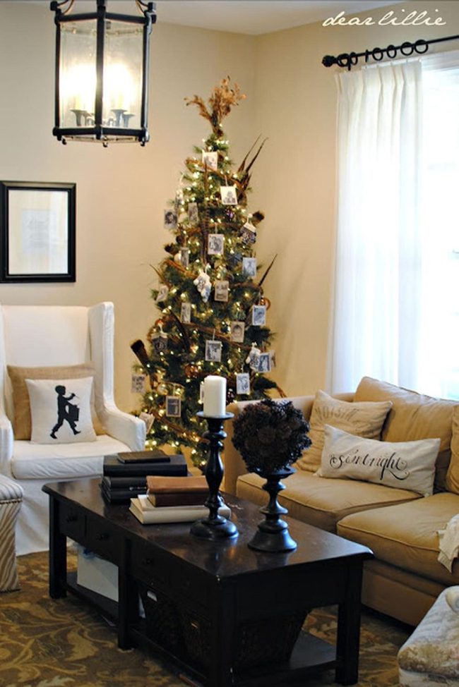 Twinkling Tree With Photo Memories