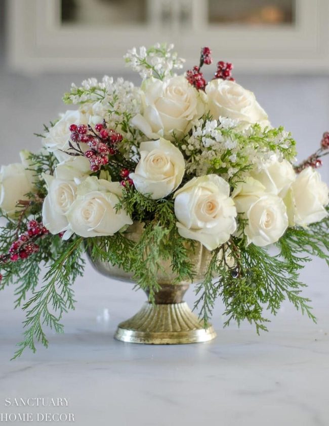 White Roses Pine Water Magic