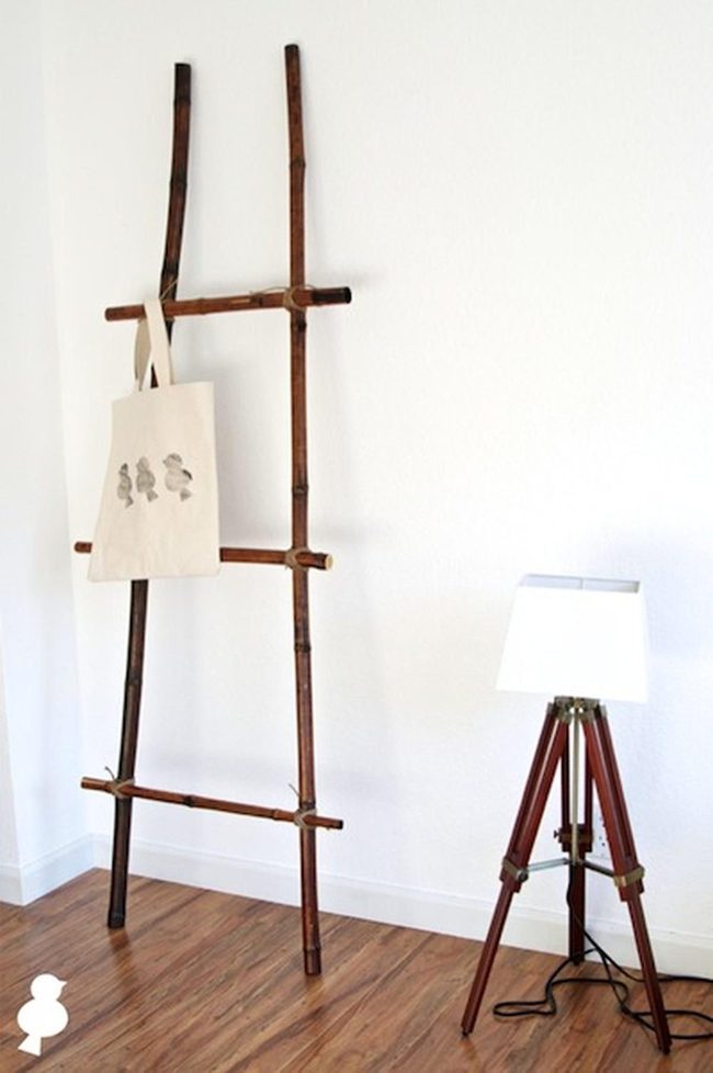 White Wood Minimalism With Bird Details