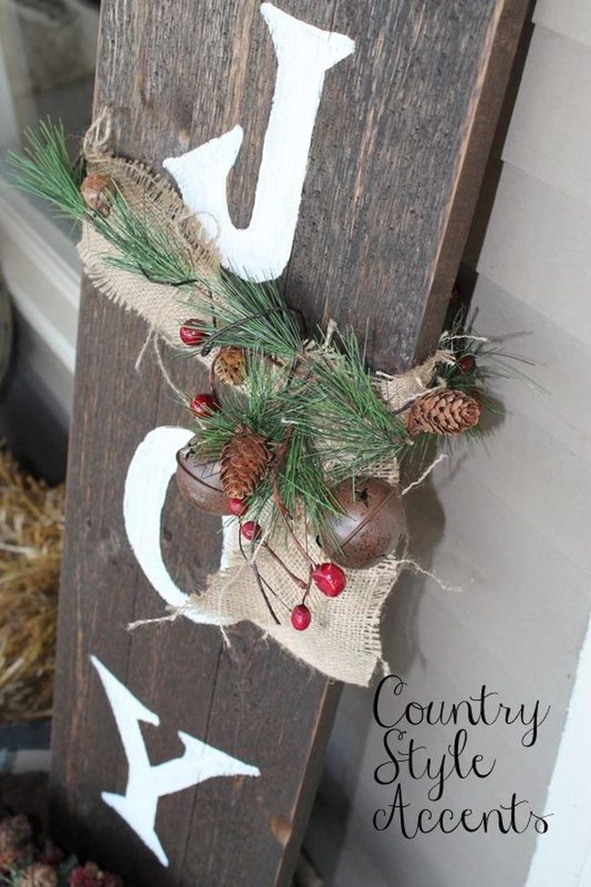 White Letters On Dark Wood Farmhouse Sign