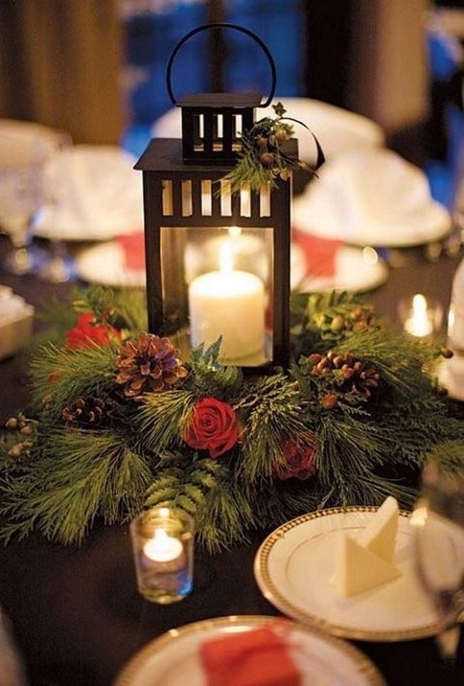 Deep Green Forest Table