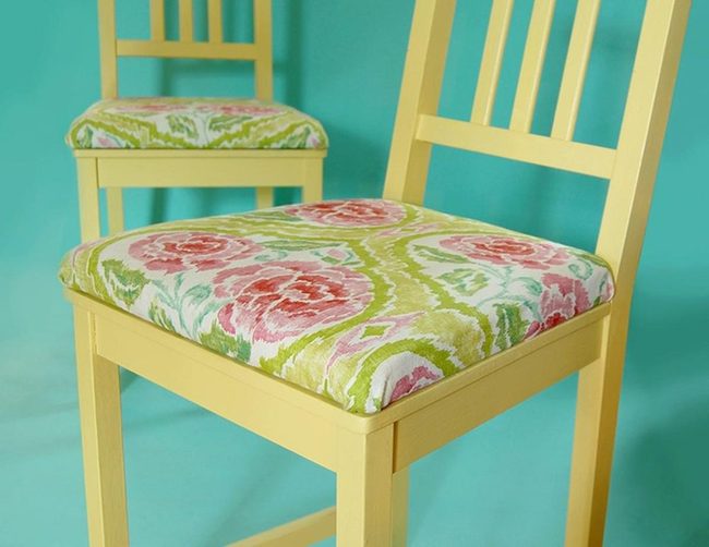 Sunny Yellow Chairs Pop Bright