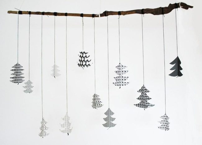 Black And White Paper Silhouettes