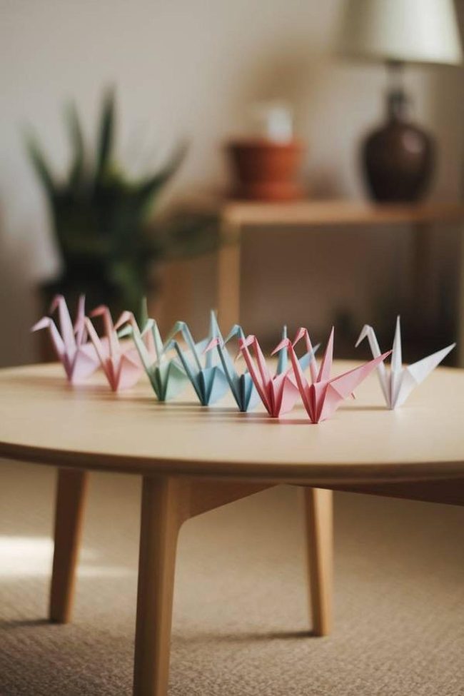 Paper Folded Geometric Art