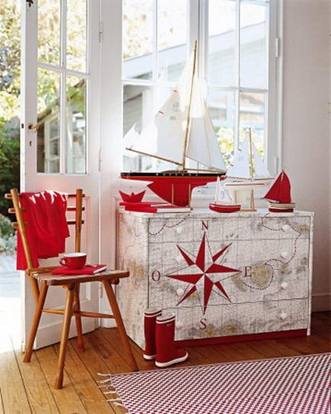 Red Compass Maritime Interior