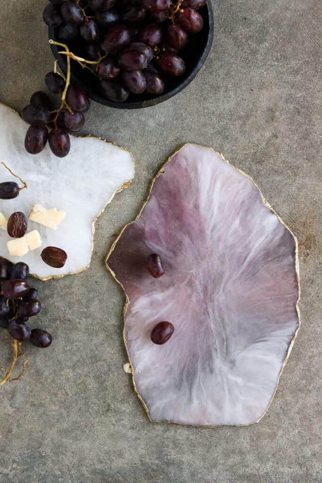 Marbled Resin Stone Board
