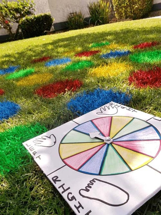Cardboard Spinner Backyard Games