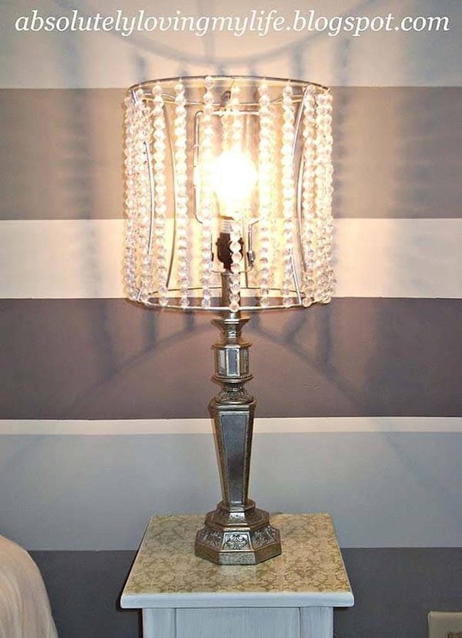 Sparkling Crystal Vintage Lamps
