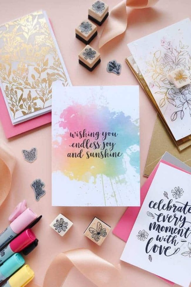 Handmade Cards With Custom Messages