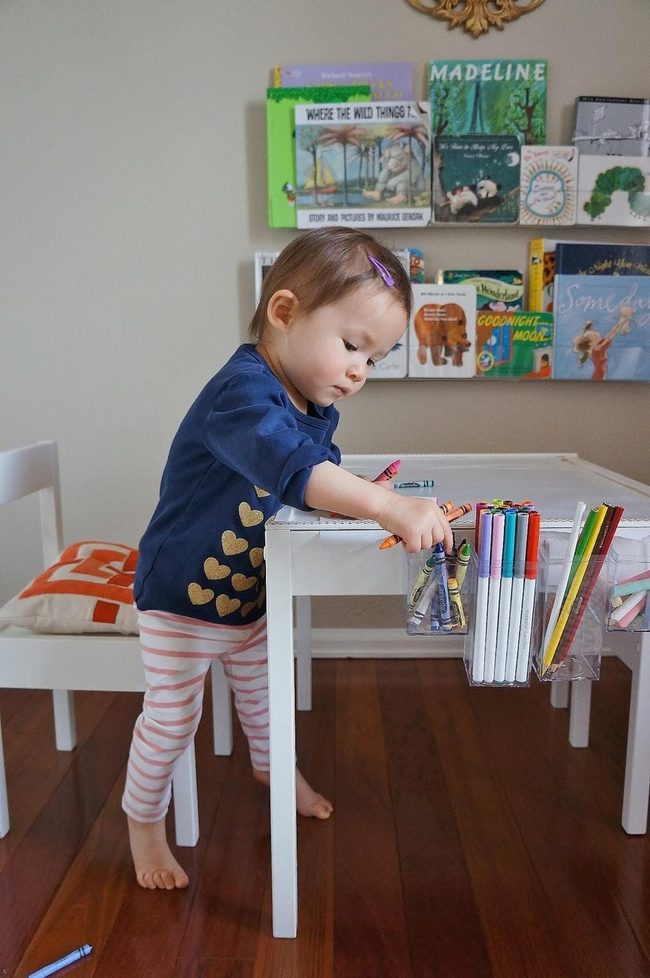Kid-Height Creative Stations Orange