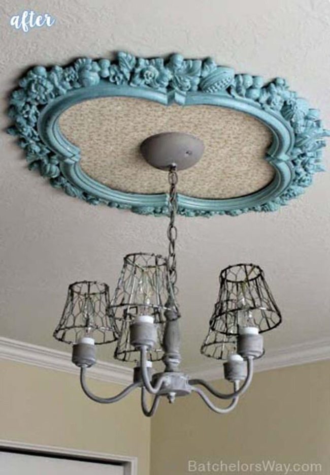 Vintage Frame Pendant Light