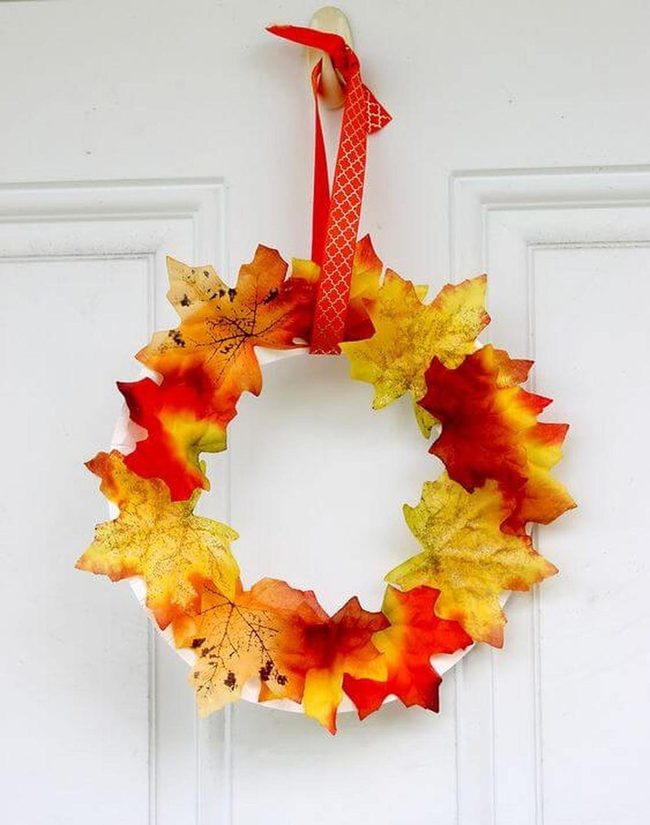 Autumn Leaves Door Welcome