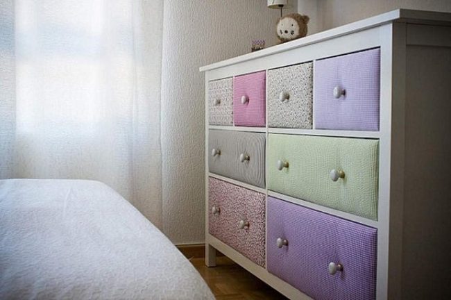 Colorful Drawers, White Simplicity