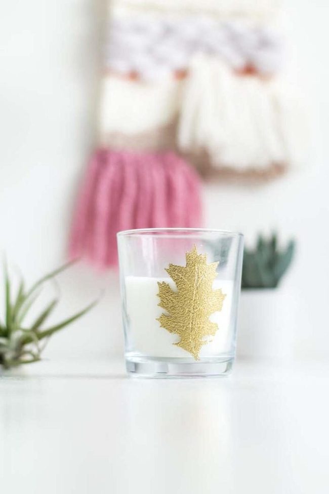 Gilded Glass Autumn Candlelight