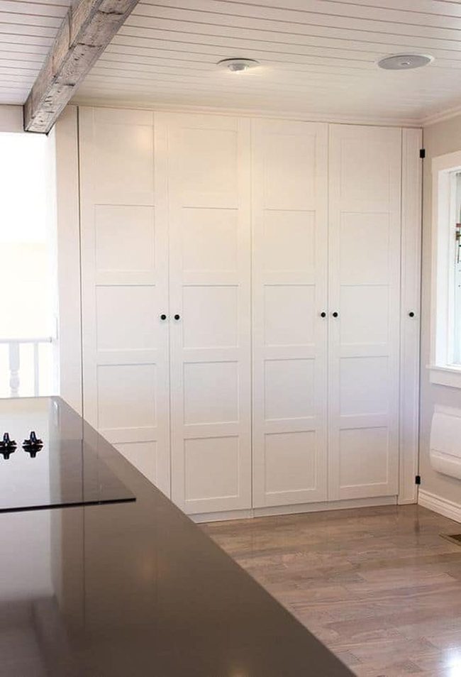 Ikea Pax White Cook Nook Wall Pantry