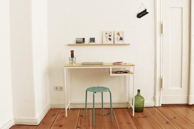 Emerald Glass Bottle Workspace