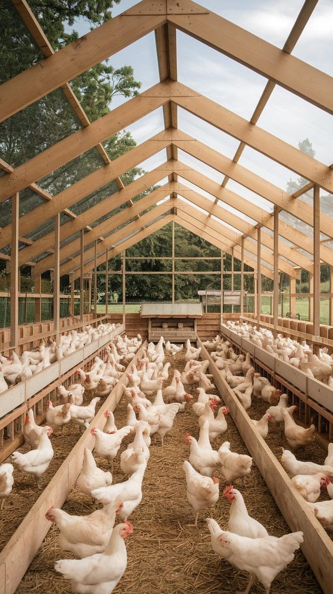 Pallet Built Chicken Systems Shed