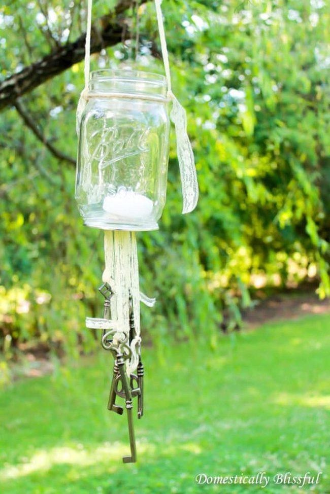 Glass Jar Tinkling Wind Chime