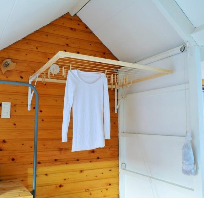 Wooden Walls Drying Room
