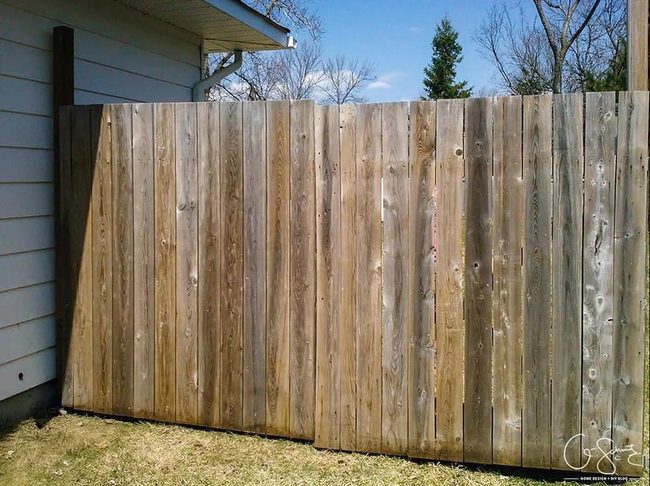 Hidden Dark Wood Gate