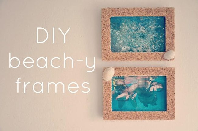 Sand-Framed Seashell Coastal Walls